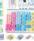 500-Piece Heavy-Duty Heat Shrink Wire Connectors Kit With 2-In-1 Electrical Terminal Set Waterproof Solder Seal Connectors