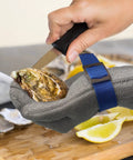A9 Cut Resistant Kitchen Glove With Food Grade Stainless Steel Wire Mesh For Knife Safety during oyster shucking