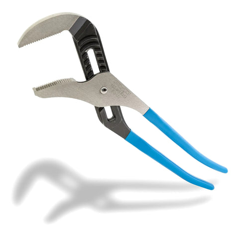 Tongue And Groove Pliers 480 BIGAZZ Straight Jaw With 90 Degree Teeth Forged Steel 20.25 Inch Length 5.5 Inch Jaw Beefy Grip for tough jobs