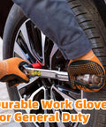 Nitrile Coated Safety Work Gloves With MicroFoam Palm And MicroDot Grip For Tough Jobs 3 6 12 Pairs ANSI Level 6 Abrasion Resistant