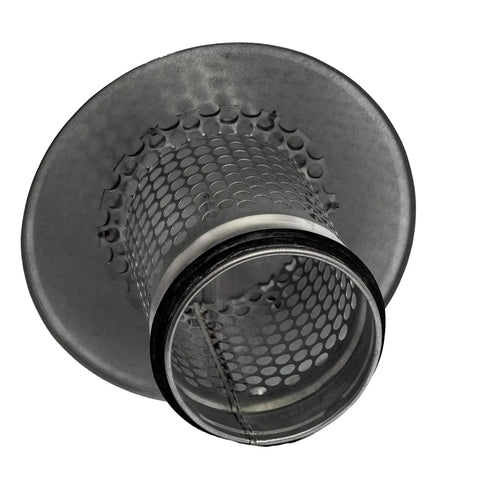 4 Inch Round Chimney Cap With Galvanized Steel Build And Rubber Seal Heavy Duty Roof Vent Cover for Wood Stoves Exhaust Vents