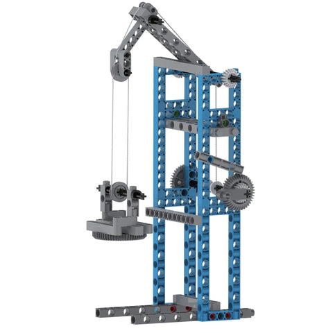 Hands On Simple Machines Kit Build 26 Models To Explore Levers Pulleys Wheels And Axles Inclined Planes Screws Wedges And Mechanical Physics Basics With Real World Experiments For Curious Builders model crane