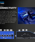 Compact Polyphonic Guitar Synth Pedal With 128 Presets And 171 Rich Sounds Full MIDI I O For Guitar And Bass 200 Series Display