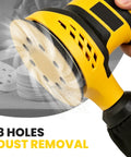 Top Tier 5 Inch Hook And Loop Sanding Discs With 40 To 1000 Grit Assorted Aluminum Oxide Pads on random orbital sander.