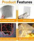 Six Pack 12 By 8 Inch 20 Mesh Stainless Steel Wire Mesh Screen For DIY Projects No Rust Cage Vent Garden Window Screen