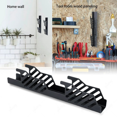 Off Floor Jack Stands Wall Mount Organizer Brackets Fits 2 And 3 Ton Heavy Duty Holder Hook Storage Rack in use on garage wall