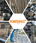 11 Gauge 304 Stainless Steel Hog Ring Staples With 1-3/4 Inch Crown, used in wire fencing and gabion projects, rust resistant