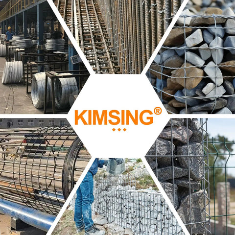 11 Gauge 304 Stainless Steel Hog Ring Staples With 1-3/4 Inch Crown, used in wire fencing and gabion projects, rust resistant