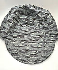 Heavy Duty Welding Cap Featuring Dope Breathable Mesh Cotton Liner That Delivers Boss Level Sweat Resistance And Sick Comfort For Professional Grinders And Metal Fabrication Crews in gray camouflage design.