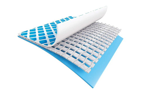 Layered structure of Easy Set 12 Foot Round Pool 30 Inch Deep For Small Yards Family Friendly Inflatable Backyard Pool material.
