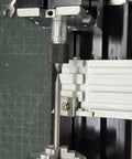 Close-up of the precision tool holder on EssSthmy 60W Mini Metal Lathe 12000 RPM Desktop Woodworking Tool.