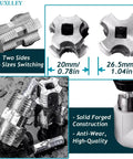 Electric Drill PVC Pipe Threader Kit With Multiple Die Sizes For Internal And External Threading PVC Threader Set details