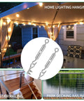 Heavy Duty Cable Railing Kit With 4 M6 Hook And Eye Turnbuckles displayed in various outdoor settings