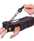 Radial Nerve Palsy Splint For Wrist Drop Relief, adjustable dynamic wrist extension brace with removable finger lifts, right hand