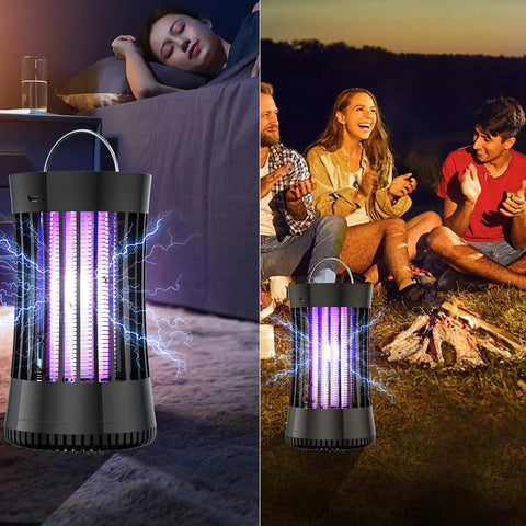 Portable USB Rechargeable Mosquito Killer Lamp Bug Zapper For Outdoor Camping And Patio Use Home And Garden Indoor Trap