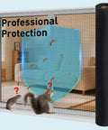Heavy Duty 304 Stainless Steel Window Screen Roll 35 Inch By 10 Foot Black PVC Coat 22 Mesh Rust Resistant Built To Last