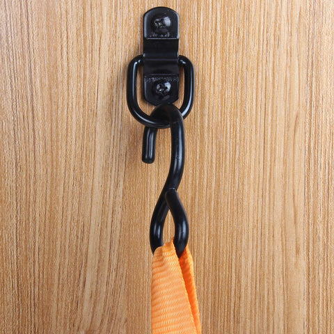 Beefy Heavy Duty D Ring Tie Down Anchors And Hooks For Trailer, Truck Bed, Camper And Pickup - Surface Mount on wood wall