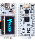 Top Shelf Esp32 S3 LoRa V3 Module Board Packing Rad Sx1262 Long Range Radio And Tough 3000Mah Battery Hub view showing OLED display and components.