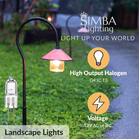 10 Pack 12V G4 Bi Pin Halogen Bulbs T3 10W 120Lm Dimmable Warm White 2700K Eco Halogen lamp for landscape lighting