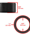 Rear Swing Arm Bushing Kit For Yamaha Blaster YFS200 1988 2006 with pivot shaft solid bushing dimensions shown