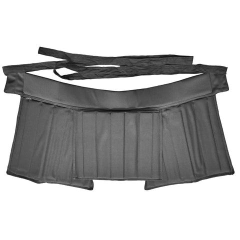 Hema Sparring Apron Style Beefy Padded Groin And Thigh Protector With 350N Anti Stab Fabric And Lace Up Fit Front View