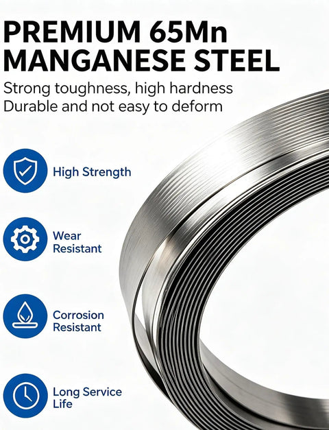 Premium 65Mn Manganese Steel coil showcases strong toughness, high strength and corrosion resistance for durable applications.