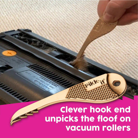 Universal Hair Removal Tool For Any Vacuum That Slashes Through Tangled Pet And Human Hair used on vacuum roller