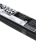 Emergency Battery Backup For Fluorescent Lights, T8 Compatible Ballast, shown with label, UL Listed, MVOLT M12, compact design