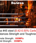 Four Pack Sixteen Inch Garage Door Winding Rods For Torsion Springs with #45 steel, factory background, tensile strength 600MPa.
