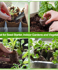 100 Pack 30mm Peat Pellets Seed Starter Pods for Easy Seed Starting Expand to Eight Times Their Size When Watered