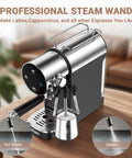 Level Up Your Daily Grind With This 20 Bar Semi Automatic Espresso Machine Featuring A Responsive Touch Panel And Powerful 1350W Steam Wand. Professional steam wand for lattes and cappuccinos.
