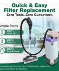 Static Dissipating Backpack Vacuum Hose With One And A Half Inch Cuffs Replacement For ProTeam Super Coach Vac Mode 6