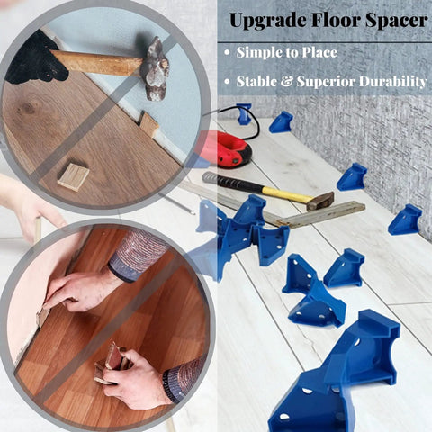 Flooring Spacers 1/2 Inch And 1/4 Inch Pack Of 40 For Laminate LVP Vinyl Plank Engineered Floating Installations DIY Friendly Gap Setting