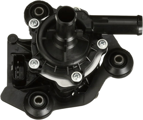Direct Replacement Electric Engine Water Pump Featuring A Leak Proof Gasket And Slick Electromagnetic Design For No Sweat Garage Install And Sure Fire Cooling top view