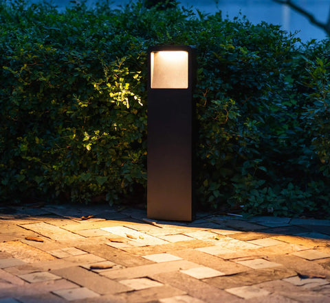 Beveled Emitting LED Landscape Path Lights For Outdoor Garden Waterproof Aluminum Housing 10W 800 Lumens Warm White 3000K