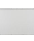 Contemporary Collapsible Rectangular Spider Shade In White Linen, No Fuss Clip On Fitter, 11 Inch Top By 17 Inch Bottom, 10 Inch Height