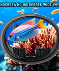 One Eighty Degree Panoramic Diving Mask With Tempered Glass Lens Anti Fog For Scuba Spearfishing And Freediving Water Mask