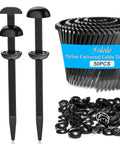 Heavy Duty Car Fastener Kit No Hassle With 50Pcs Nylon Universal Cable Tie Buckles And Self Locking Zip Ties Pin And Button Upgraded Automotive Zipper Clips Dome Top Design For Bumpers Fender Liners Door Panels And Trim
