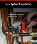 Using V1 Press Ring And Actuator Kit For Standard Press Tools 1/2 In To 1-1/4 In Copper And Stainless Tubing with ProPress fittings