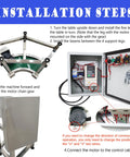 Installation steps for 90 Degree Turn Conveyor With Flat And Curved Layout PVC Belt Stainless Steel Frame Adjustable Speed Control