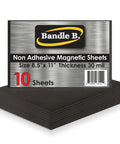 Magnetic Sheets For Crafts 8.5 X 11 Inches Pack Of 10 Flexible 30 Mil Non Adhesive Sheets for storage and organizing projects