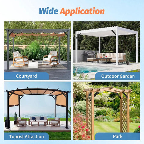 Heavy Duty 45 Degree Pergola Bracket Kit Eight Pack For Gazebos Treehouses Cabins And Terraces Corner Angle Brackets Connectors For Built To Last Tough As Nails Wooden Posts Outdoor Patio And Decking