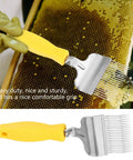 Beekeeping Uncapping Fork Stainless Steel Honeycomb Tine For Hive Inspection And Honey Harvest Durable Tool With Comfortable Grip For Beekeepers