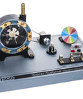 Hands On Hydro Electric Power Station For Classroom Demos With A Working Water Turbine That Generates Electricity, Transparent Cover