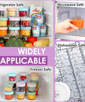 Glass Baby Food Storage Jars 4 Oz 12 Pack With Color Lids Totally Leak Proof BPA Free Reusable Baby Food Containers in various appliances