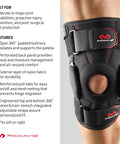 Hinged Knee Brace For Men And Women With All Day Comfort Maximum Support And Targeted Compression For Knee Stability Ligament Protection Hyperextension Prevention And Recovery Easy Adjustable Straps Size X Large on model's leg