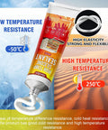 Heavy Duty High Temp Silicone Sealant 3 Point 8 Oz White For Extreme Heat Bonds And Seals In Ovens Grills And Fireplaces