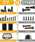 Comparison of 4005 Piece Metric Screw Assortment Kit With M2 M3 M4 M5 Hex Socket Cap Head And Flat Head Screws, highlighting quality and packaging differences.