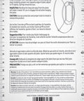 Back view of packaging showing installation instructions for Decorative Plate Hangers For Five And A Half Inch To Eight Inch Display With Tip Protectors Built For Drywall Or Plaster Walls Easy Install Secure Bracket Clips That Keep Your Plates Safe And On Display.
