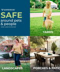 Outdoor Pest Control Spray Concentrate With Natural Essential Oils That Kills Mosquitoes, Ants, Roaches And More, Safe for pets
